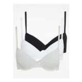 Padded Underwired T-Shirt Bras 3 Pack