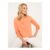 Paige Bright Orange Jersey Shirt
