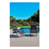 Pair of Outdoor Zero Gravity XXL Sun Loungers