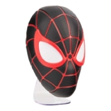 Paladone Miles Morales Spider-Man Mask Light, Wall Mountable or Freestanding LED Lamp, Officially Licensed