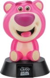 Paladone Toy Story Lotso Huggin Bear Icon Light, Officially Licensed Disney 3D Figurine LED Lamp Battery Powered Collectible for Kids and Adults, Bedrooms and Home, Movie Merchandise
