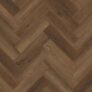 Palio by Karndean Dark Brown Oak Effect Embossed Herringbone Luxury Vinyl Click Planks, 1.95m² (4 for 3)