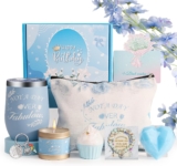 Pamper Sets for Women Gifts, Relaxation Gift Sets for Women, Birthday Gift Sets for Her, Womens Gift Set for All Occasion, Hampers Relaxation Self Care Package for Her(Blue-Any)