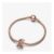 Pandora 14K Rose Gold Star and Crescent Moon Gemstones Charm