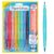 Paper Mate Flair DUAL Felt Tip Pens Brush and Medium Tips (0.7mm) Assorted Colours 8 Count