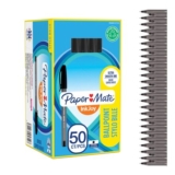 Paper Mate InkJoy 100ST Ballpoint Pens, Black, 50 Count