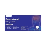 Paracetamol 16s tabs 500 mg Free CC