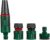 Parkside Garden Spray Nozzle / Gun With Connector Set – 4 Pieces