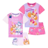 Paw Patrol Girls 2-Pack Short Sleeve PJs Set