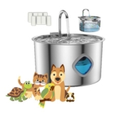 Pawdrate Ultra-Quiet Smart Auto-Circulating Filtered Water Fountain