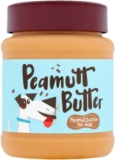 Peamutt Dog Peanut Butter Peanut Butter Dog Treat Formulated for Dogs No Added Sugar and Salt No Sweeteners Dog Friendly Texture Perfect Dog Treat Pack of 1x340g
