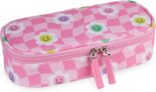 Pencil Case for Boys Girls,Large Capacity Multi-Slot Kids Mark Pouch, Adult Big Pencil Bag with Zipper, Teens Large Storage Pencil Box for School College Middle School Office
