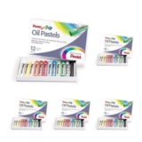 Pentel Oil Pastel Set, 60-Pack