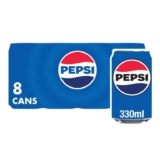 Pepsi Regular Cans, 8 x 330ml – £2.66 S&S