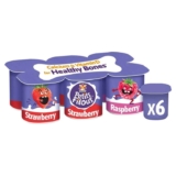 Petits Filous Kids Strawberry & Raspberry Yoghurt 6 x 47g