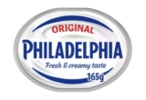 Philadelphia Soft Cream Cheese 165G – Original / Garlic & Herbs / Light / Chives / Protein / Sweet Chilli