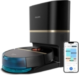 Philips HomeRun 7000 Robot Vac and Mop, 5000 Pa Suction, 180 min Runtime, Smart App Control