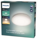 Philips LED Moire Indoor Ceiling Light – White – Free C&C