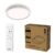 Philips LED Remote Control Ceiling Light, Round, 30 cm, Dimmable, Tunable White Light, Living Room, Bedroom, No Flicker or Glare