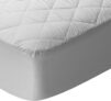 Pikolin – Quilted Fibre Mattress Protector Waterproof, white Cama 90-90 x 190/200 cm white