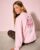 Pink Beaded Cake Graphic Hearts and Valentines Long Sleeve Sweat Top – Free C&C