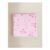 Pink Cow Print Bow Fleece Blanket
