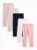 Pink & Neutral Leggings 5 Pack (5 – 12 years)
