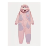 Pink Squishmallows Zip-through Hooded Fleece Onesie