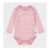 Pink Stripes Frugi Baby Bodysuit (6-9 Months)
