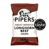 Pipers Great Berwick Longhorn Beef Sharing Bag Crisps