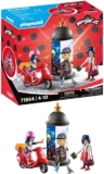 Playmobil Miraculous Scooter ride through Paris Toy from 4 years Gift for children Encourages creativity & role play Play figure with accessories & detailed set 71864