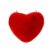 Plush Heart-Shaped Womens Red Handbag for Valentines Day