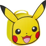 Pokemon Insulated Lunch Bag – Pikachu Lunch Case for School, Travel, Days Out (Yellow)