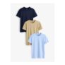 Polo Ralph Lauren Light Blue Slim 100% Cotton T-Shirts 3 Pack