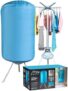 Portable Fast Drying 1000W Electric Clothes Dryer Heated Indoor Home Dorms Buddy Hot Air Airer Machine Dri Suitable for All Fabrics Drier