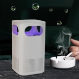 Portable Purple Light Air Purifier, Mini USB Desktop Purifier for Office, Bedroom, Home, Car – Small Lightweight Silent