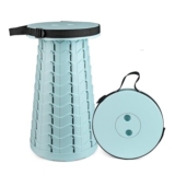Portable Telescoping Stool, Retractable Folding Stool