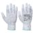 Portwest A198 Antistatic PU Fingertip Glove Grey, Medium
