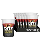 Pot Noodle Bombay Bad Boy Vegetarian Instant Snack Quick To Make Noodles 90g – 12 Pack