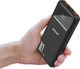 Power Bank Fast Charging 10000mAh, 22.5W Portable Charger PD3.0 QC4.0 USB C Input & Output, Phone Battery Pack Compatible with iPhone 16 15 Plus Pro Max, iPad, Samsung, Tablet and More (Black)