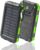 Power-Bank-Solar-Charger – 8000mAh Portable Charger,Solar Power Bank, Dual USB Port Built-in Led Flashlight and Compass for Cell Phone and Electronic Devices, Perfect for Camping Travel. (green)