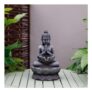 Praying Buddha Tabletop Water Feature With LED Lights, Free P&P Clubcard