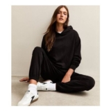 Premium Black Relaxed Fit Hoodie