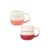 Price & Kensington Slogan Mugs Red and Coral
