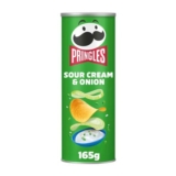 Pringles Sour Cream & Onion Sharing Crisps 165g