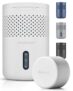 Pro Breeze Osmo Silent Refillable Dehumidifier Damp & Mould Remover, 700g Tablet, White