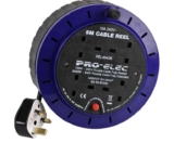 Pro Elec PEL00426 4 Socket Cassette Reel, 10A, 5 m