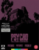 Psycho – The Story Continues: Psycho II, Psycho III, Psycho IV: The Beginning 4K UHD