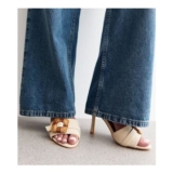 Public Desire Pale Pink Andria Backless Sandals