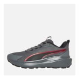 Puma Mens Skyrocket Lite Trail Running Shoes Cool Dark Gray/For All Time Red